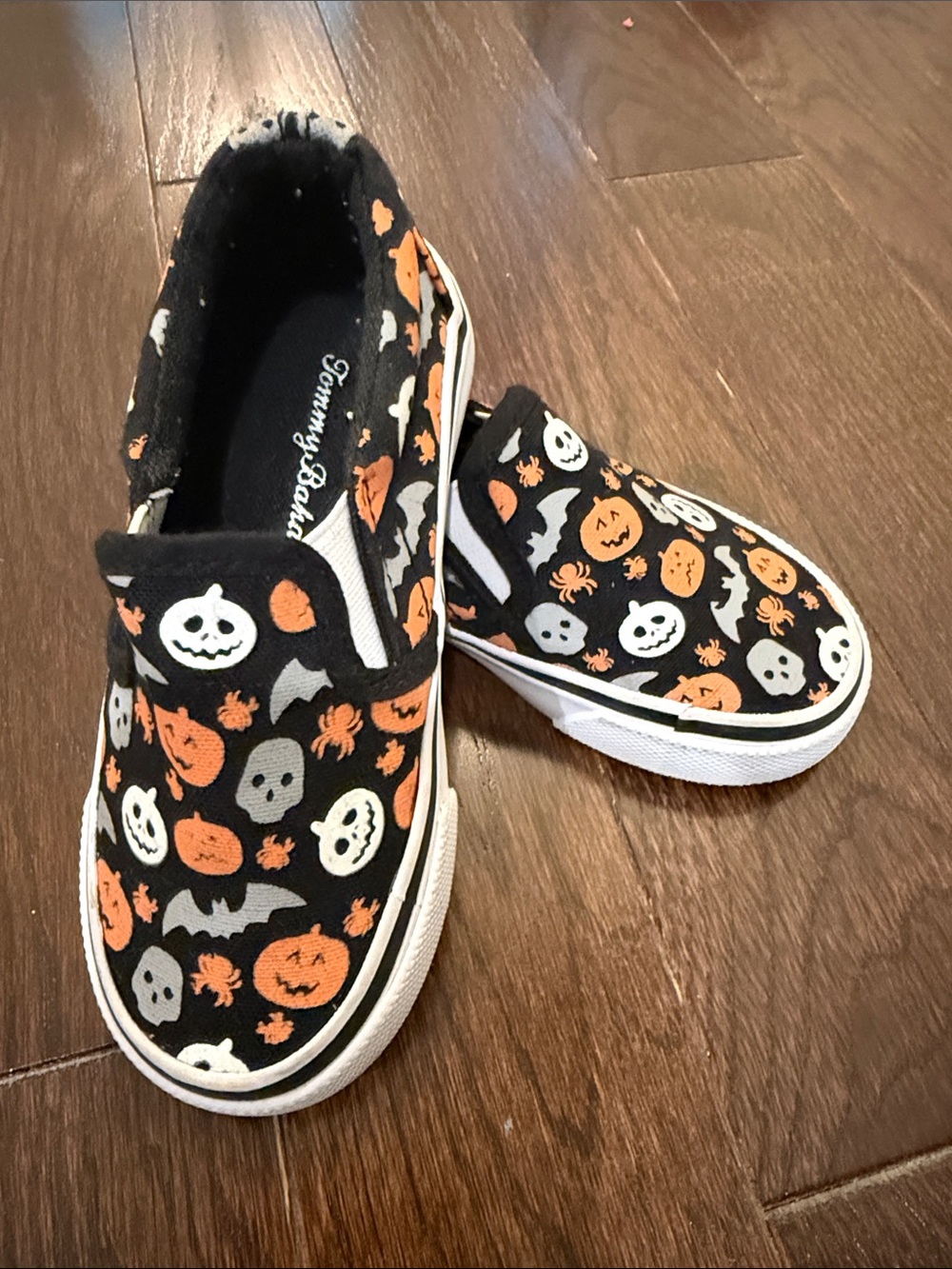 Kids' Tommy Bahama Halloween Slip-On Sneakers with Pumpkin Print 9T